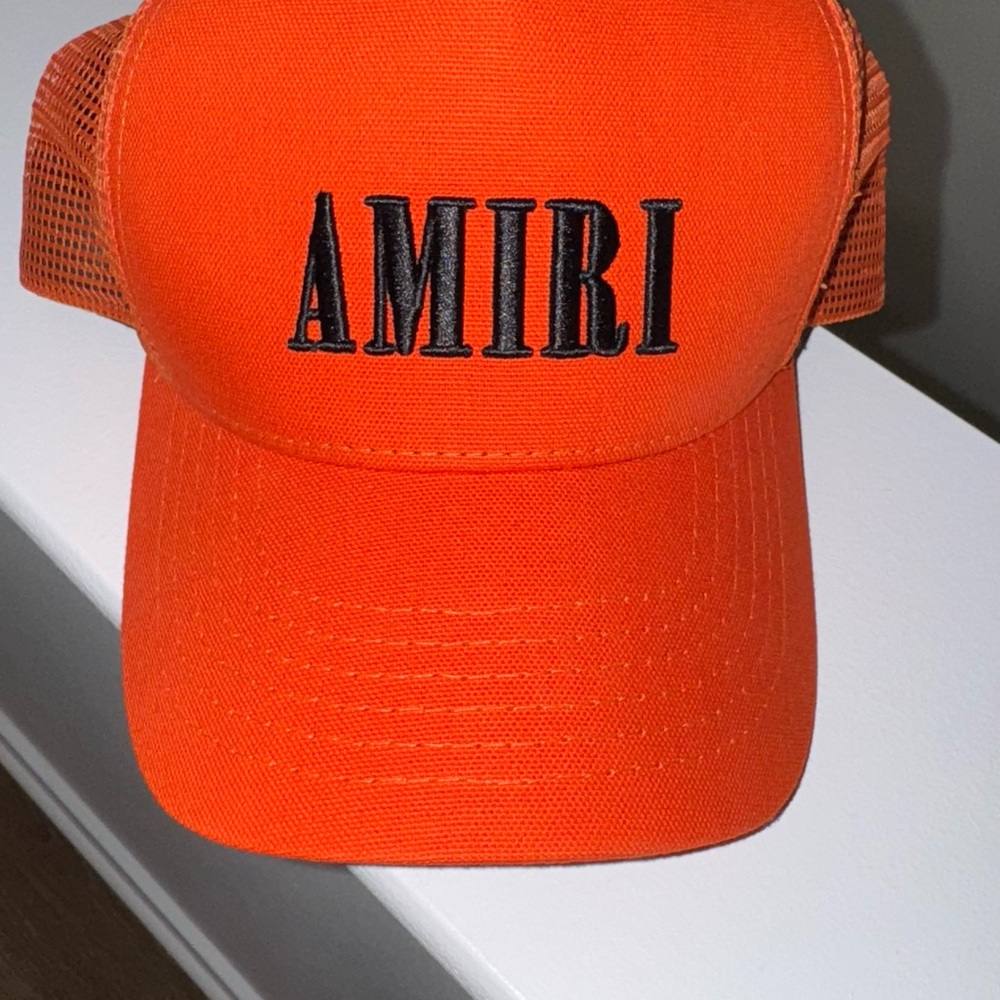 AMIRI Core Logo Trucker Hat